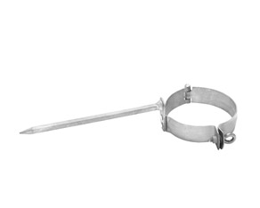Downspout Pipe Clamp, with pin