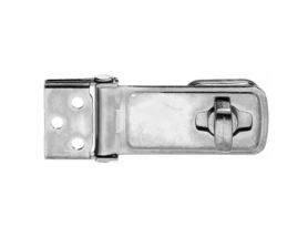 Safety Hasp, with rotating staple